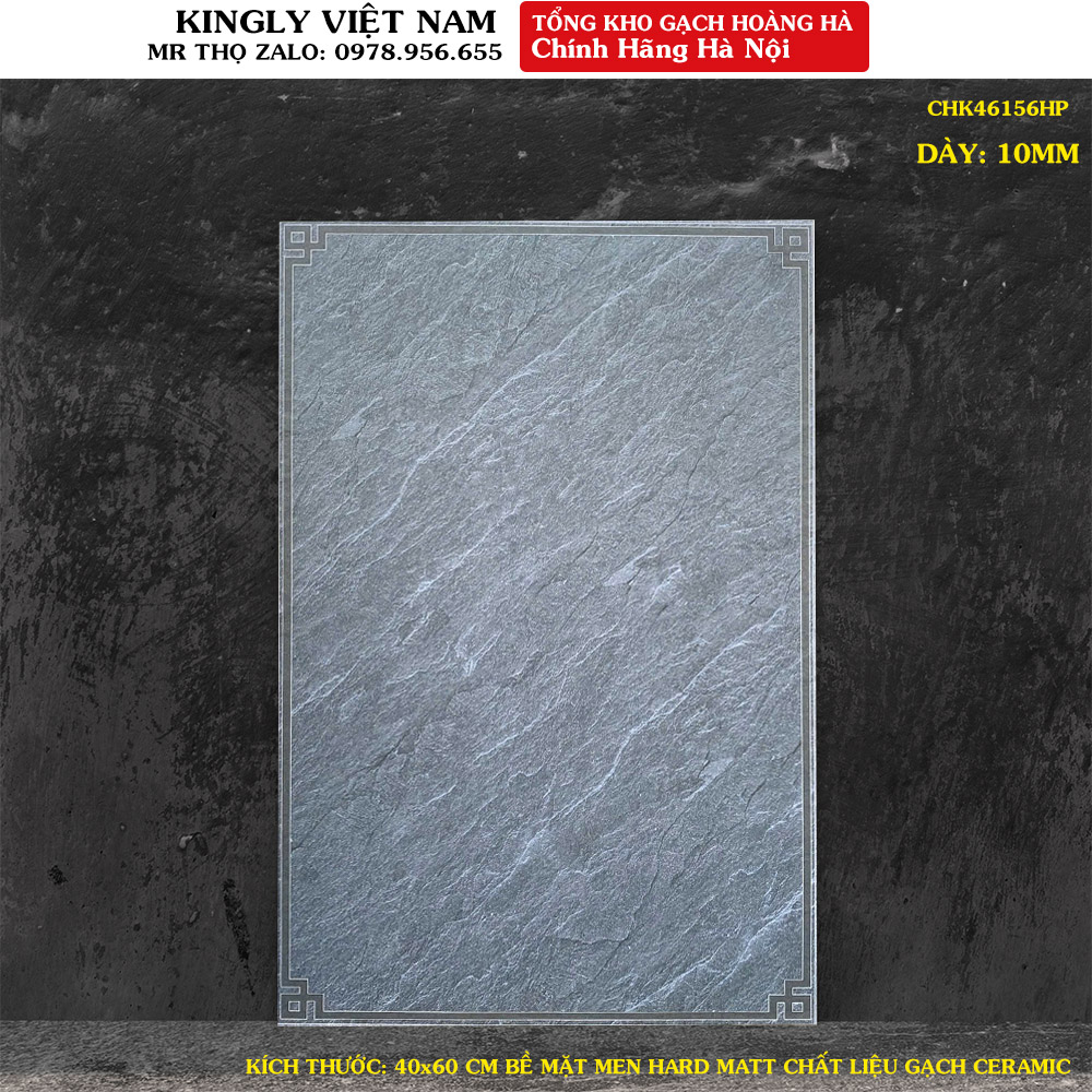 Gạch lát sân chống trơn Hoàng HÀ men Hard MATT 40X60 CHK46156
